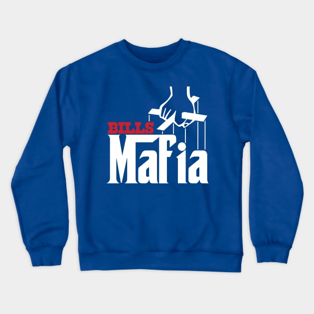 Buffalo Mafia Football Superfan Tribute Crewneck Sweatshirt by darklordpug